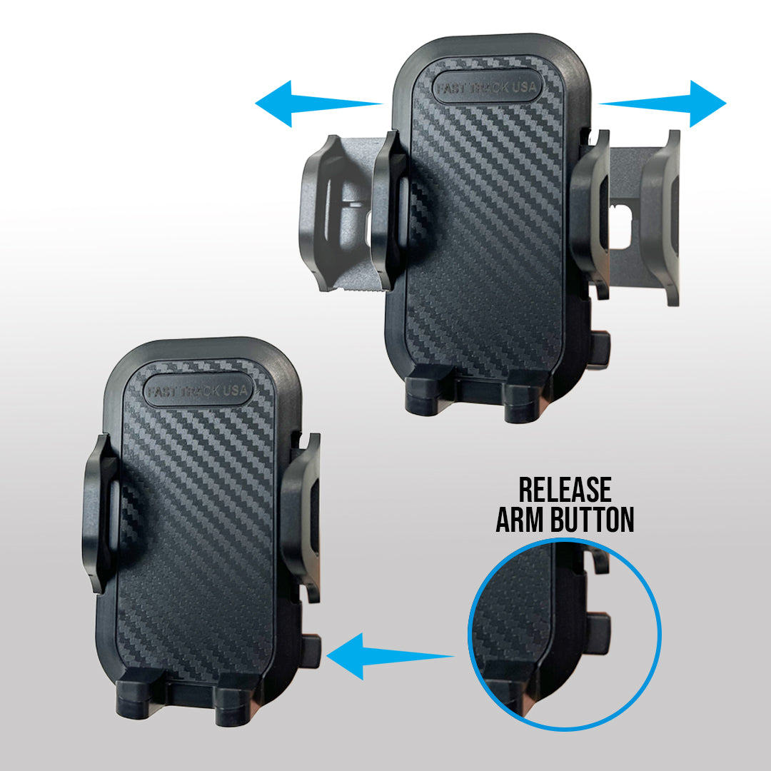 Long Neck Car Phone Mount 🚗 | Adaptable Cradle 360° Windshield & Dashboard Holder