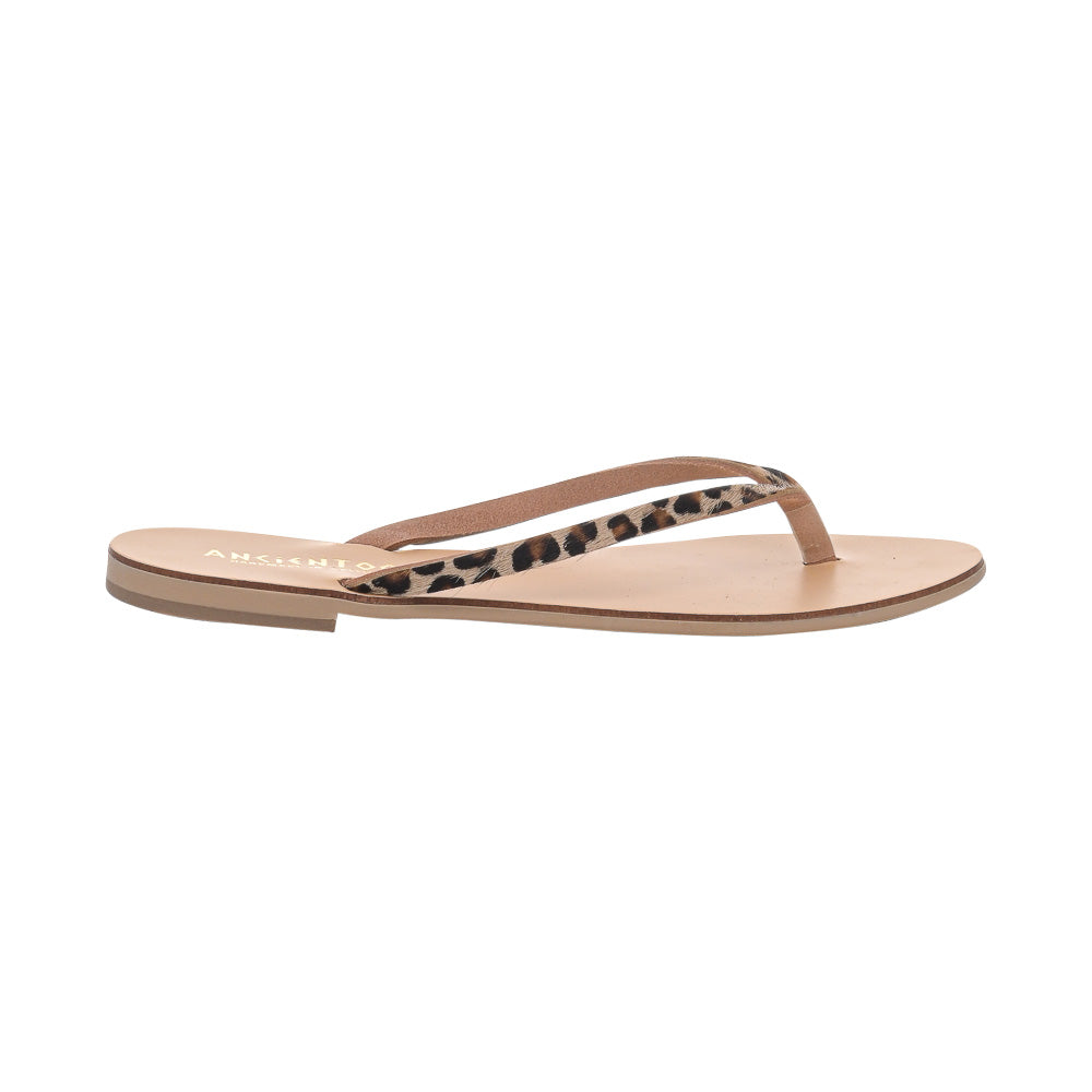 Greek Leather Flip Flops for Women – Apate Minimalist Thong Sandals | Beach & Casual Style