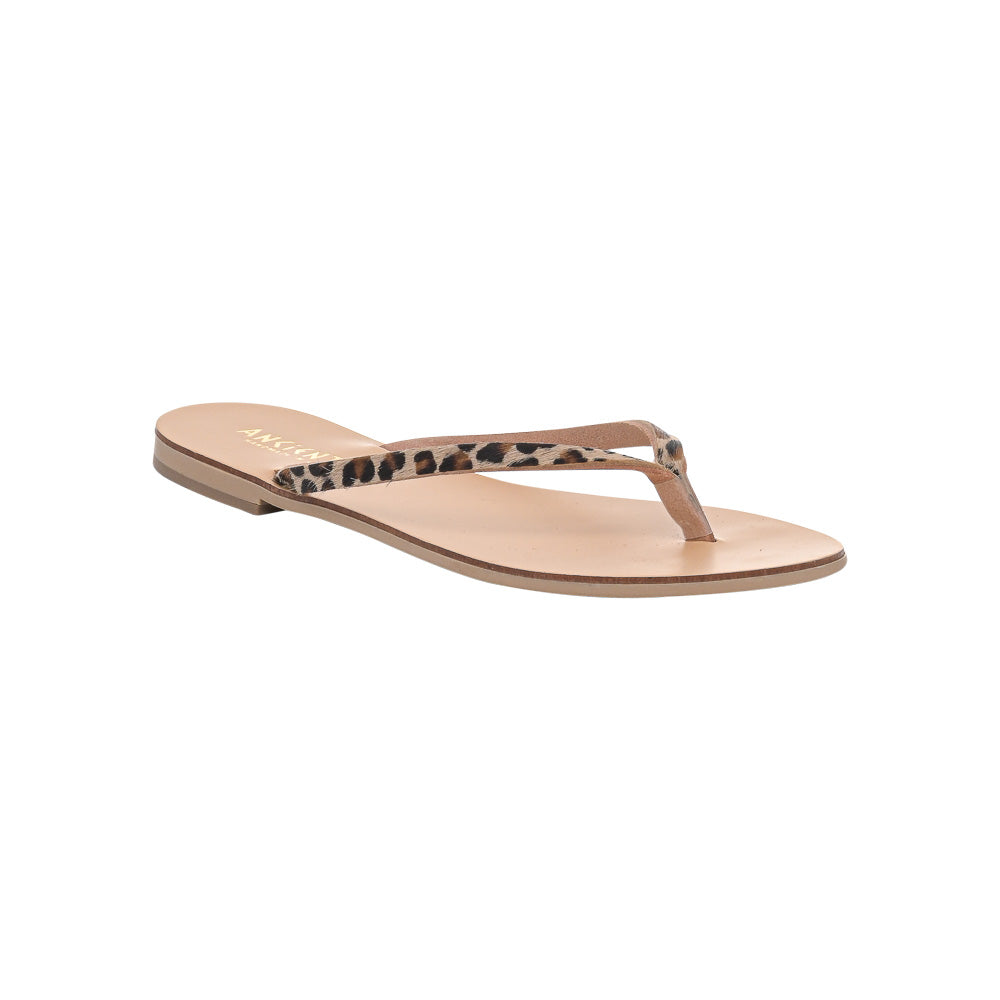 Greek Leather Flip Flops for Women – Apate Minimalist Thong Sandals | Beach & Casual Style