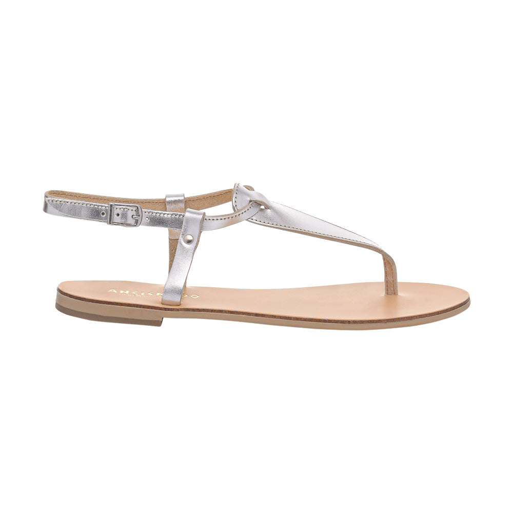 Greek Leather Ankle Strap Sandals for Women – Calypso Minimalist Flat Sandals | Summer Style
