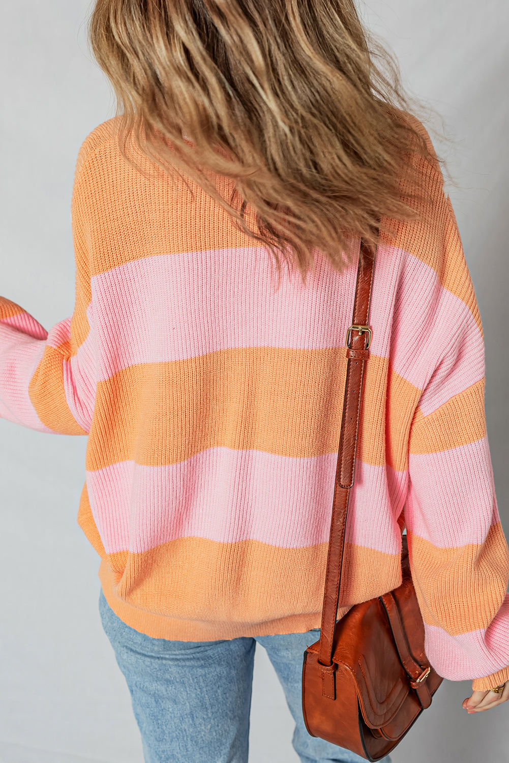 Claire Half Zip Oversize Sweater-1