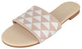 Nude Slide Sandals for Women – Flat Slip-On Versatile Beach Shoes | Everyday Style