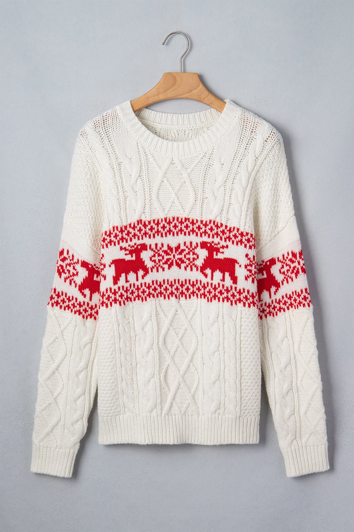 Violet Knit Christmas Fashion Sweater