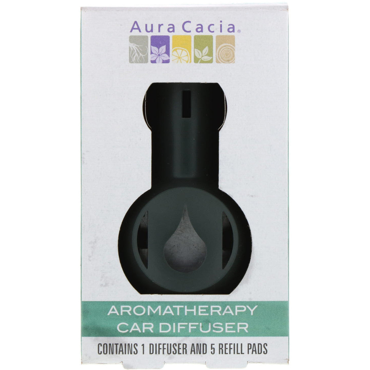 Aura Cacia Aromatherapy Car Diffuser - Essential Oil Diffuser for Car