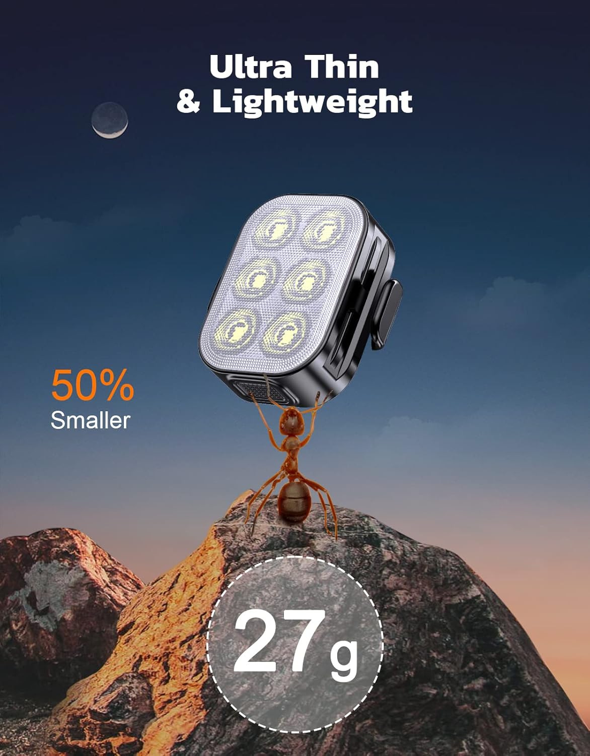 Bike Lights for Night Riding, USB Rechargeable Bike Lights Front and Back, Waterproof IP65 Bicycle Light, 4+6 Modes Bike Headlight and Tail Light Set,1.5 Hrs Fast Charging, Easy to Install