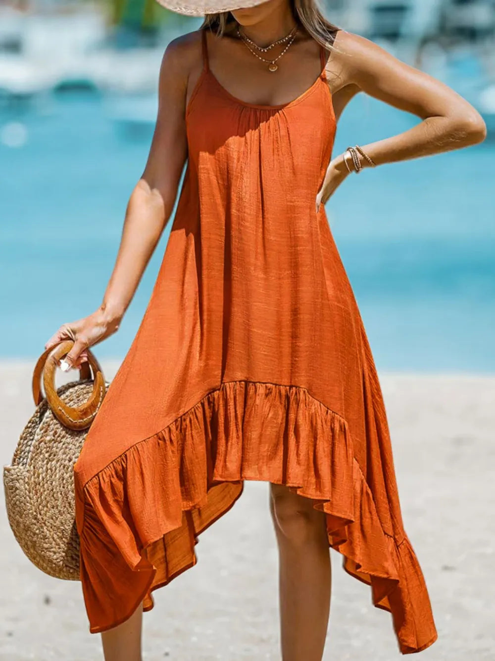 Summer Casual Irregular Dress for Women – Flowy & Chic