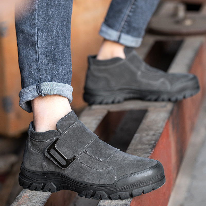 Zapatos de seguridad para soldador con punta de acero antideslizantes - foto 5
