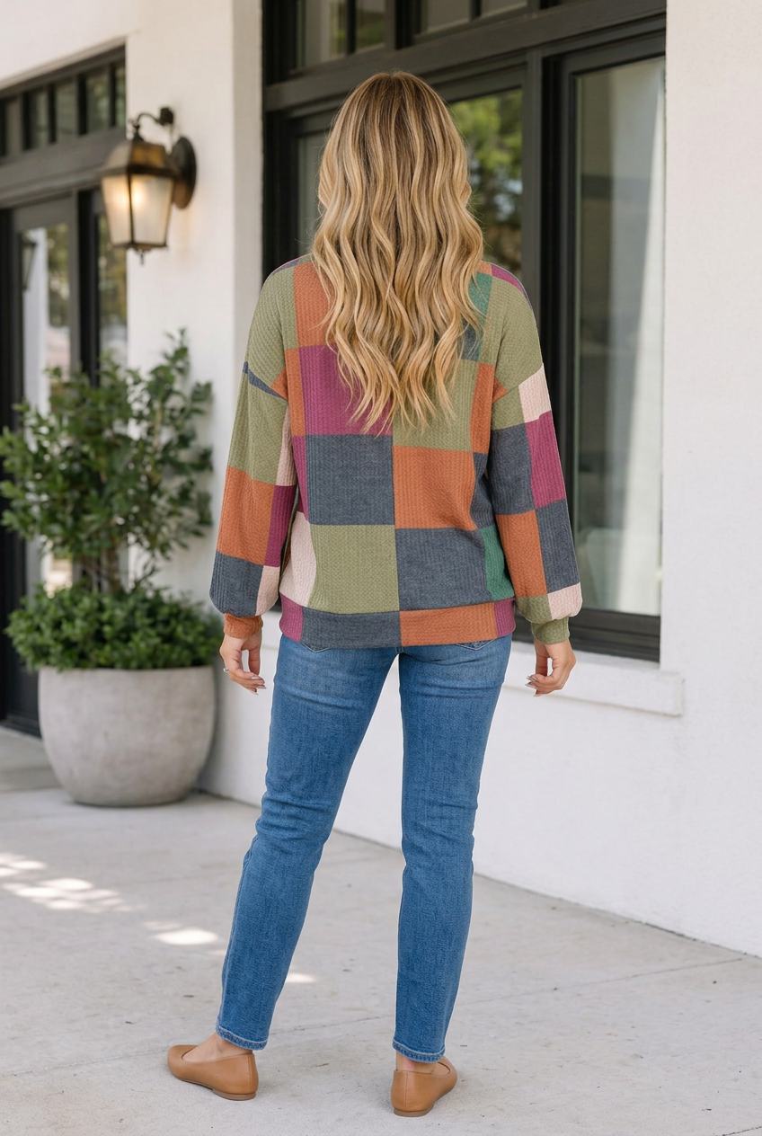Martina Loose Top Long Sleeve Top