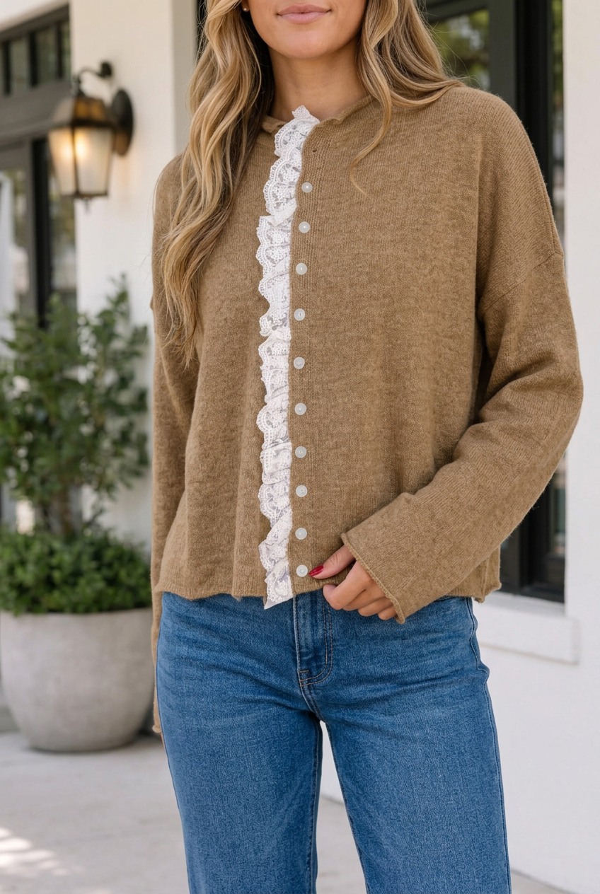 Mercy Loose Cardigan Sweater