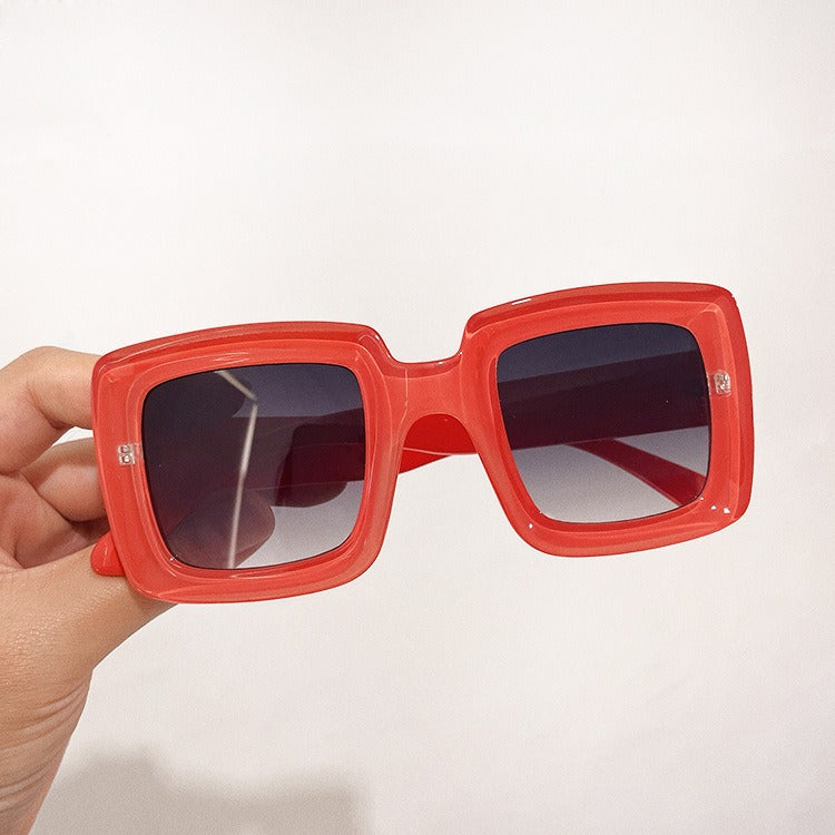 Oversized Square Sunglasses 🕶️ | UV400 Protection Large Frame