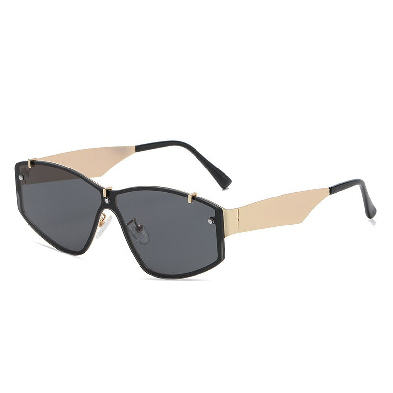 Rimless Fashion Sunglasses 🕶️ | UV400 Frameless Catwalk Style