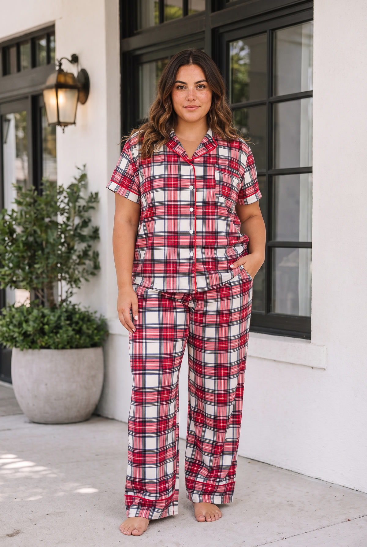 Feliceya Pajama 2pcs Pant PLUS Set