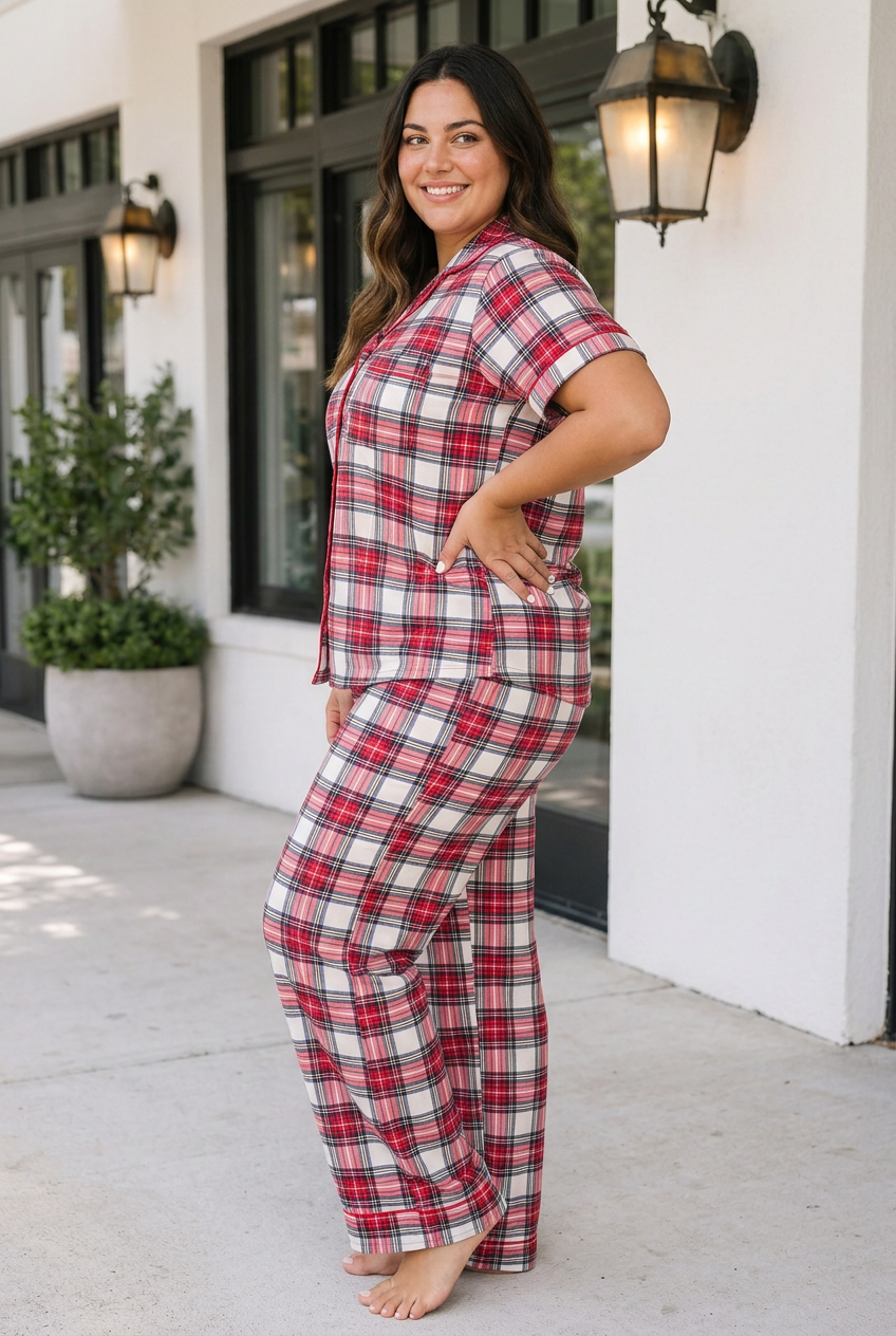 Feliceya Pajama 2pcs Pant PLUS Set