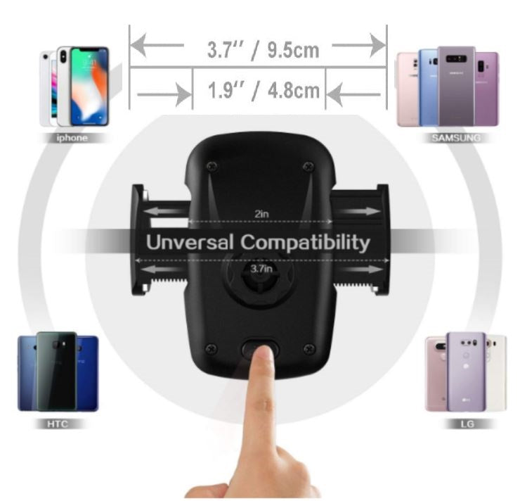 Car Air Vent Phone Holder 🚗 | Adjustable Cradle 360° Universal Mount