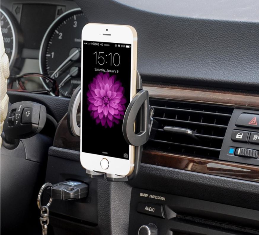 Car Air Vent Phone Holder 🚗 | Adjustable Cradle 360° Universal Mount