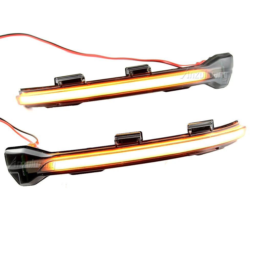 Dynamic LED Turn Signal for VW Golf MK7.5 GTI 7 7.5 R Rline GTD MKVII Mirror Light clear 2013 2015 2018 2019 2020