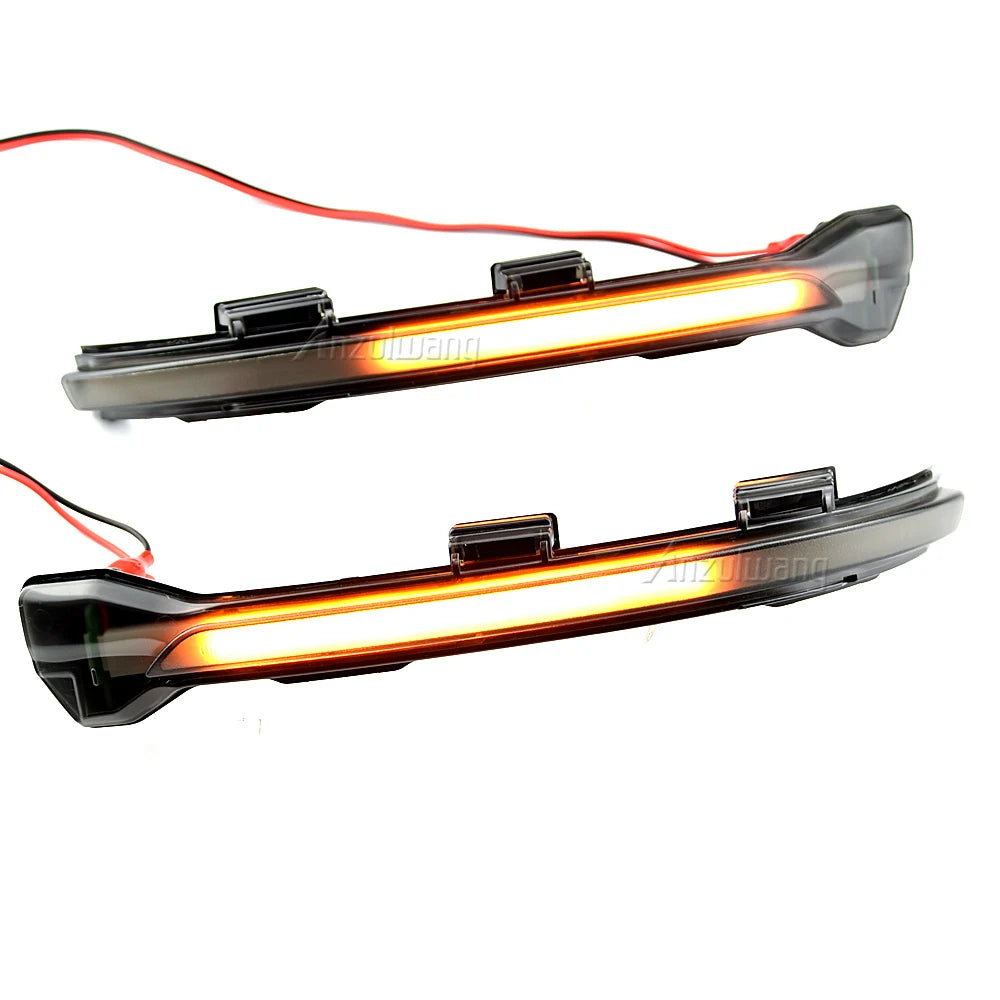 Dynamic LED Turn Signal for VW Golf MK7.5 GTI 7 7.5 R Rline GTD MKVII Mirror Light clear 2013 2015 2018 2019 2020