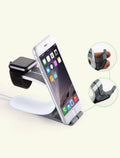 3-in-1 Desk Stand 📱 | Phone, Tablet & Apple Watch Charging Holder