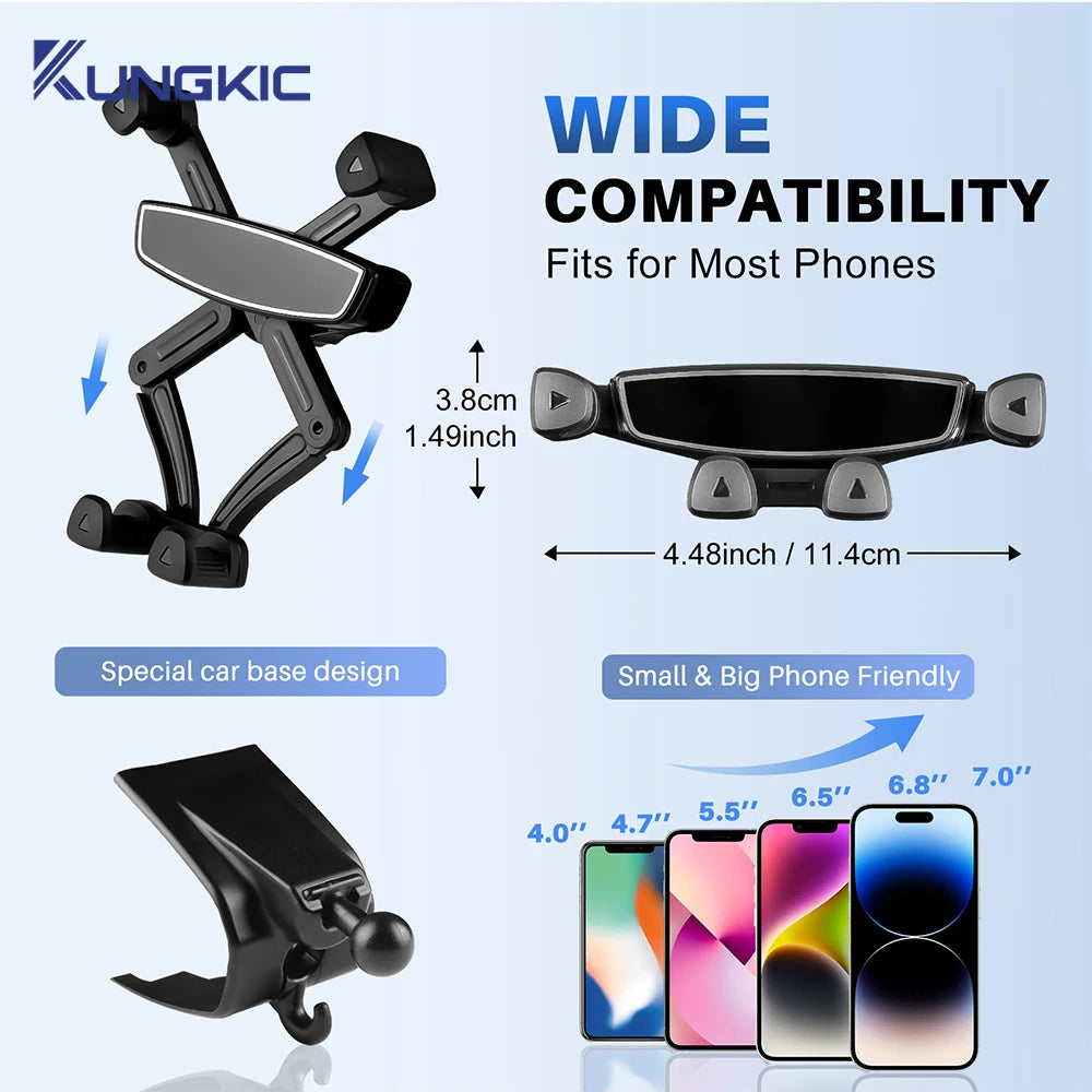 Car Mobile Phone Holder For Suzuki Jimny JB64 JB74 2019 2020 2021 2022 2023 2024 2025 Bracket Mount Gravity GPS Stand Magnetic