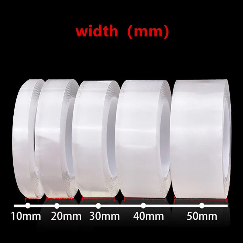 1/3/5m Nano Tape Double-Sided Adhesive Tape Traceless Waterproof Tape