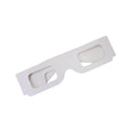 100pcs Pack 3D Paper Prisms Diffraction Rainbow Glasses For Laser Shows,Raves,Lights For New Year&Christmas Holidays