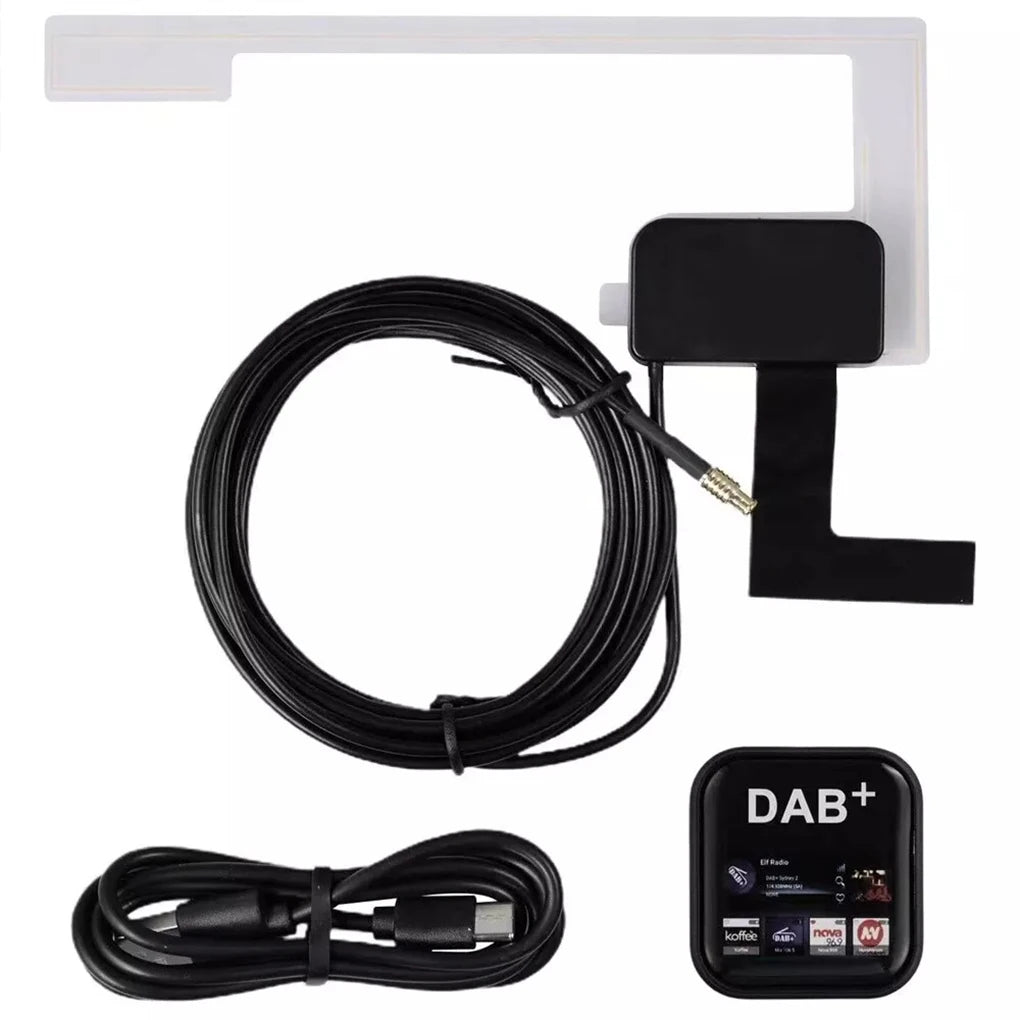 DAB+ Antenna With USB Adapter Universal Android Car Radio GPS Stereo Receiver Europe DAB+ Signal Head Unit Player