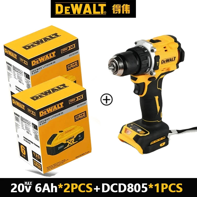 2AH 5AH 6Ah 9Ah Original Dewalt 20V Battery  For DCB200  DCB606 DCD609 18v dewalt outillage dewalt power tools Battery