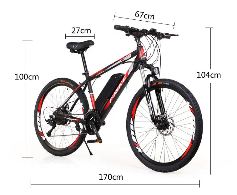 Electric Bike Bicycle From China Ebike Electric Bike Bicycle E-bike Ebike Battery with Charger for Adult Donna