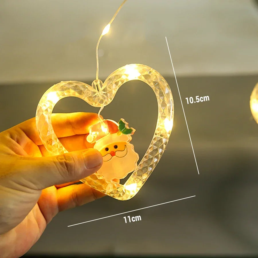 3M Christmas Wish Ring Curtain Curtain Garland Decorations For Home Christmas Ornaments Xmas Gifts Navidad 2024 New Year Decor