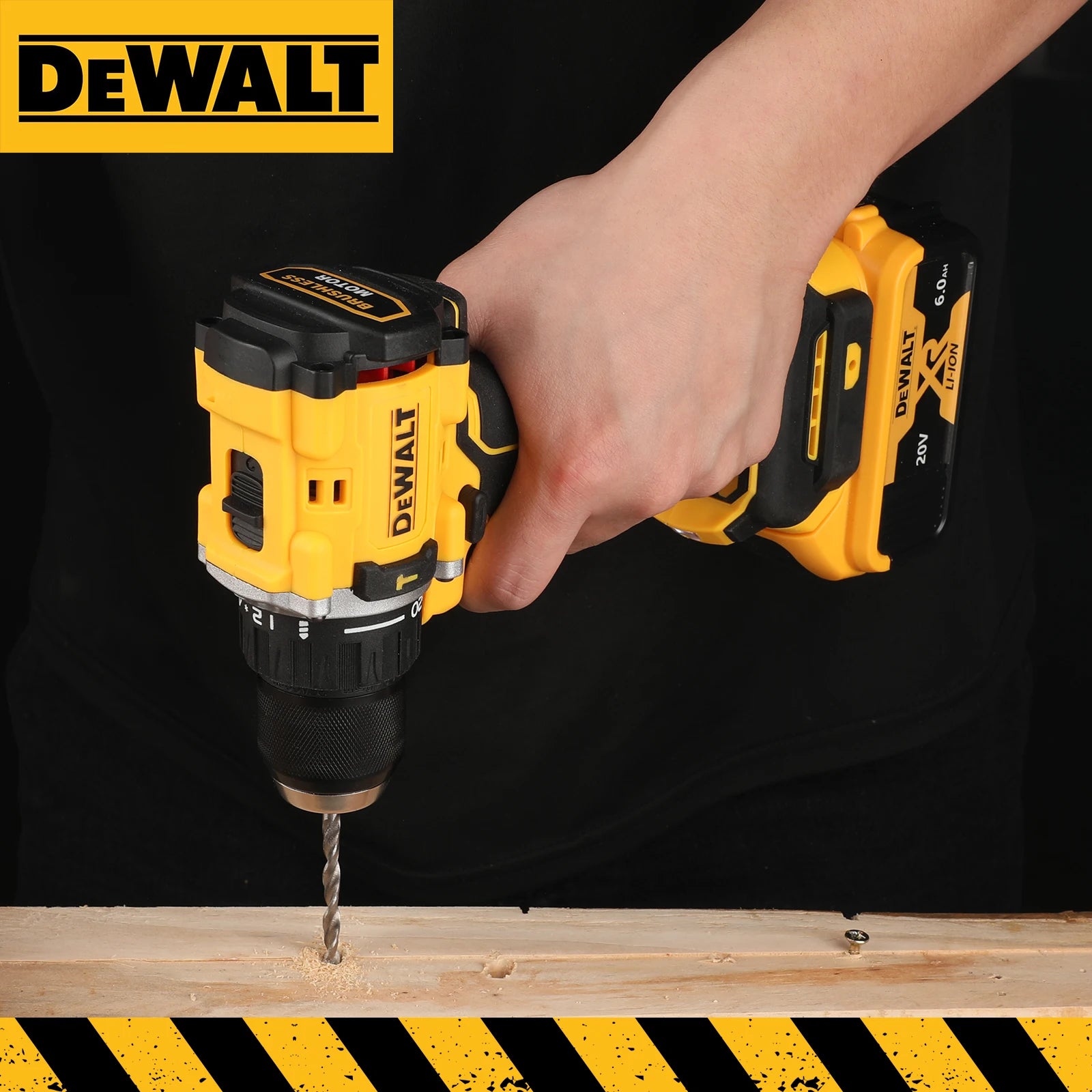 DEWALT 805 20V Lithium Battery Tool Brushless Compact Multifunctional Electric Screwdriver,Rechargeable,Hand Drill,Hammer Drill