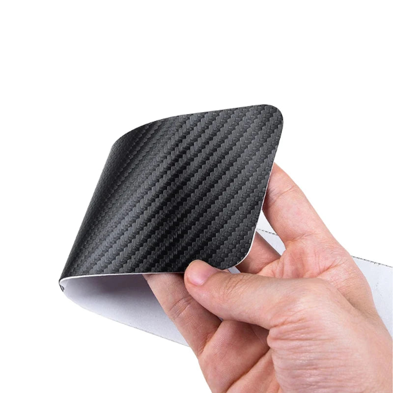 Car Door Sill Sticker Carbon Fiber Decals Threshold Side Anti Scratch Waterproof For Hyundai NLINE  Veloster Tucson IX20 I30 I20