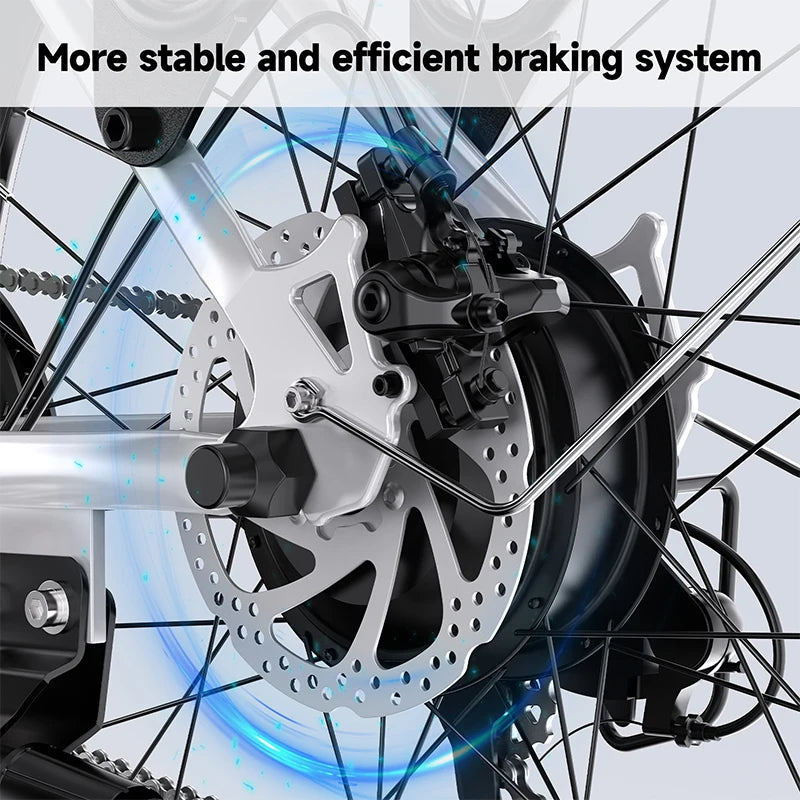 E26 E-Bike 500W motor 48V10AH lithium battery Mountain Electric bicycle Mechanical Brake 26-inch tire urban electric bicycle