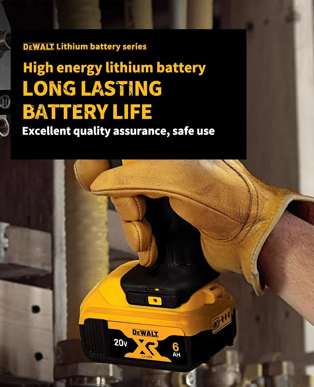 2AH 5AH 6Ah 9Ah Original Dewalt 20V Battery  For DCB200  DCB606 DCD609 18v dewalt outillage dewalt power tools Battery