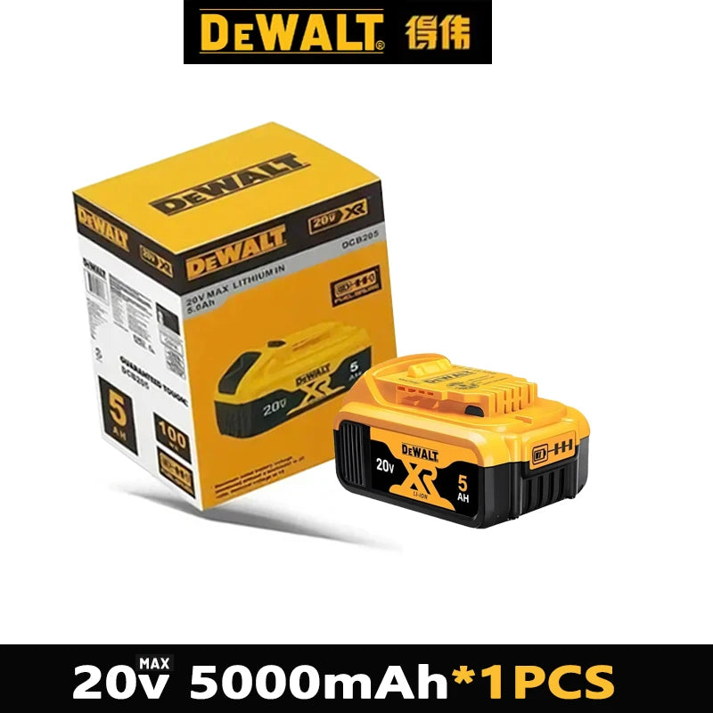 2AH 5AH 6Ah 9Ah Original Dewalt 20V Battery  For DCB200  DCB606 DCD609 18v dewalt outillage dewalt power tools Battery