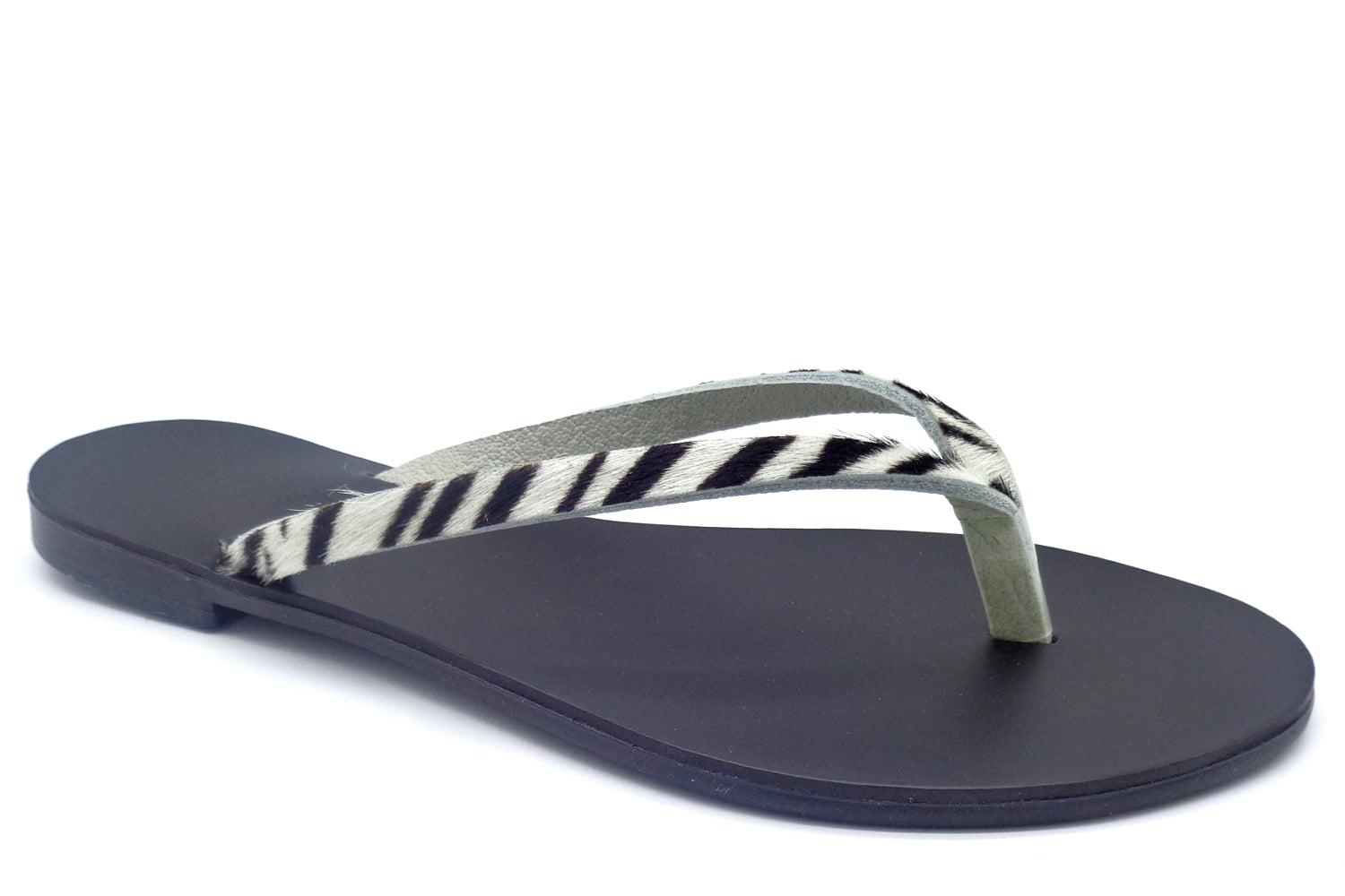 Greek Leather Flip Flops for Women – Apate Minimalist Thong Sandals | Beach & Casual Style