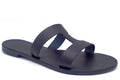 Greek Leather Slide Sandals for Women – Bia Minimalist Flat Slides | Beach & City Style
