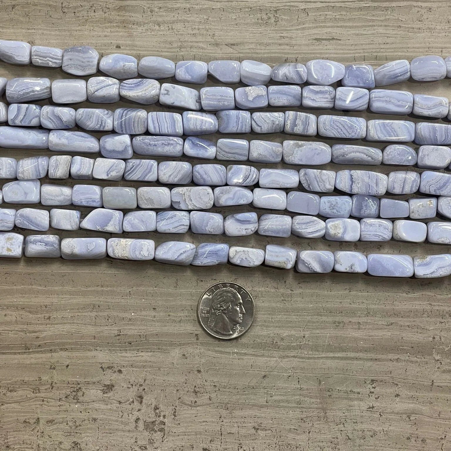 Blue Lace Agate Nuggets