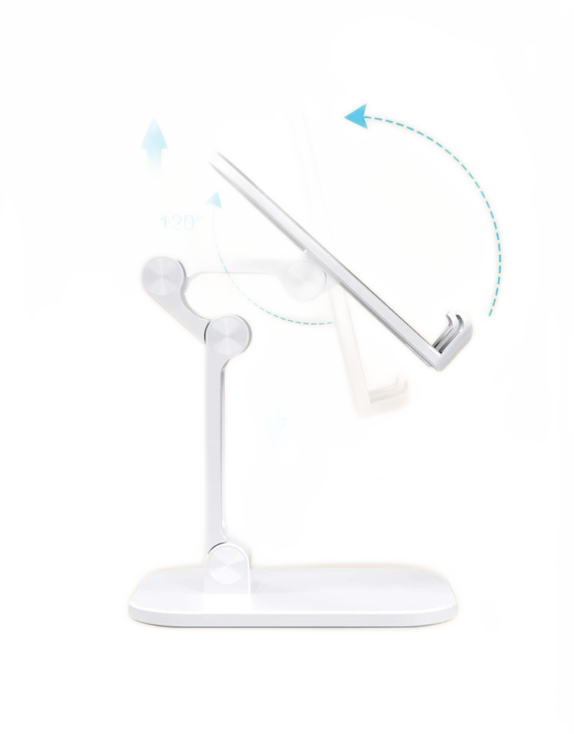Adjustable Tablet & Phone Stand 📱 | Foldable Desktop Holder for iPad & iPhone